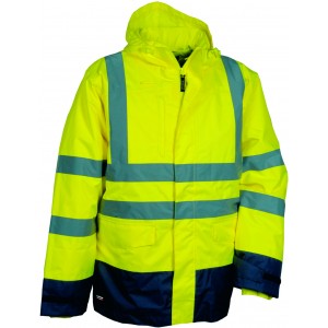 PARKA IMP. ACOLCHOADA TRIPLO USO AMAR/AZUL TELSEN